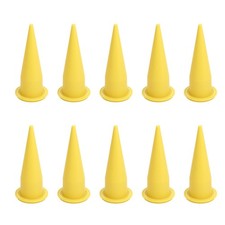 (50Pcs Caulk Cone Nozzle PE Plastic Fine Tip Reusable Caulking Nozzle For