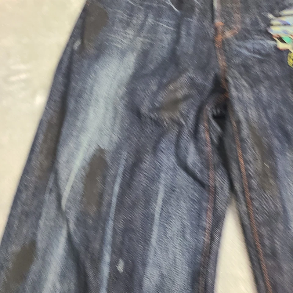 Ed Hardy Skull Head Jeans Blue Denim 2008  Mens 38x34 - Image 3 of 4