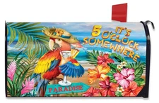 Briarwood Lane 5 O'Clock Paradise Summer Mailbox Cover