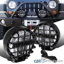 2pcs 6 Round Black Offroad Super 4x4 Work Fog Light Lampswiringrelayswitch 2pcs 6 Round Black Offroad Super 4x4 Work Fog Light Lampswiringrelayswitch