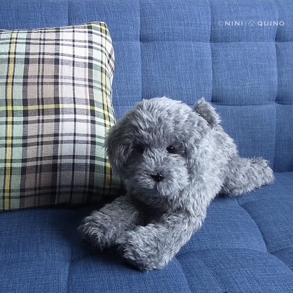 pois ポワ　square poodle onepiece グレー　新品タグ付 pois ポワ square poodle onepiece グレー 新品タグ付