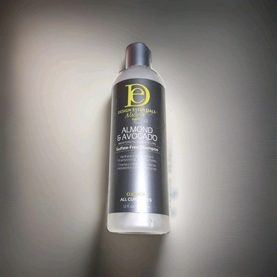 Design Essentials Natural Almond & Avocado Moisturizing Detangling Shampoo   New