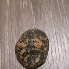 Polished Speckled Black Tan Brown Pebble Rock Stone Specimen — photo 3