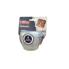 Nuby Natural Touch Milk Powder Dispenser 4 Compartments Pkg'g Damage