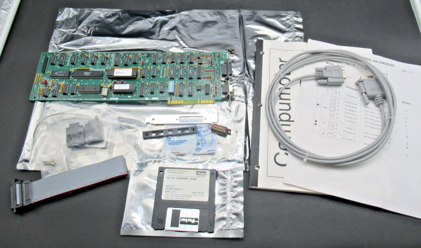 Parker PC-21 Indexer Circuit Board Kit W Accessories 71-003901-02 *BRAND NEW*