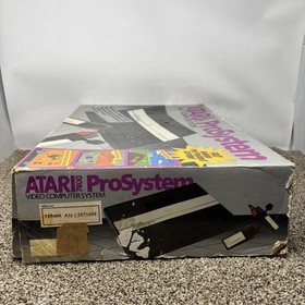 Atari 7800 Video Game Console With Controllers Game TESTED Bundle Lot In Box