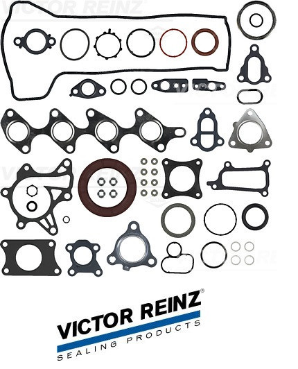 Full engine gasket set for TOYOTA AURIS COROLA VERSO YARIS 1.4D-4D 01-13166-01
