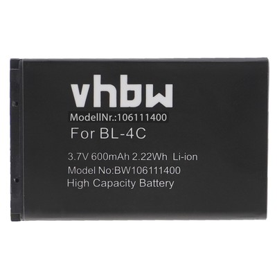 Akku für Simvalley Easy 5 Plus Easy 5 Easy-5 Easy-5 Plus SX305 SX-305 600mAh