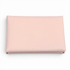 HERM S Hermes Calvi Chevre Card Case - DUTY FREE