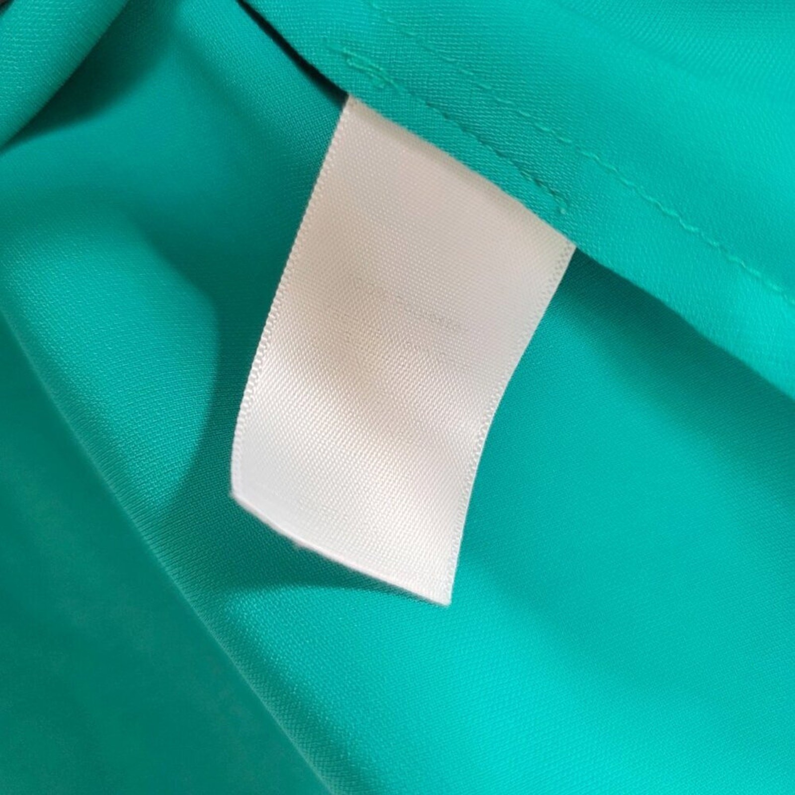 Talbots Workwear Sleeveless Blouse Basic Green Of… - image 6