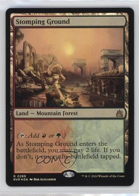 Stomping Ground Foil Magic: Ravnica Remastered RVR #0289