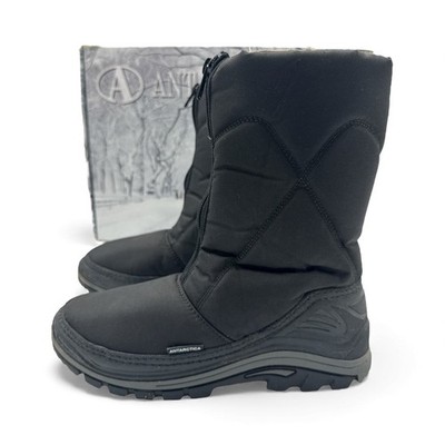 Antarctica 2201 Snowboots Kinder Unisex schwarz Gr. 38 warm, Reißverschluss