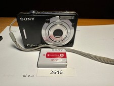 Sony Cyber-Shot Digital Camera DSC-W55 w/Test Battery Included Only 2646 