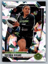 Victoria Vivians 2024 Panini Prizm WNBA #69 Ice Prizms Seattle Storm