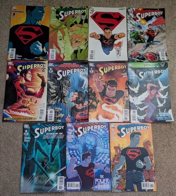 Adventure Comics #1-12 & #516-529 + Superboy #1-11 Full Run DC Comics Lot