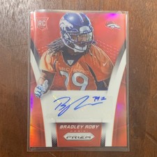 2014 Panini Prizm Bradley Roby Autograph Rookie #AR-BR 1 /75 Denver Broncos NFL