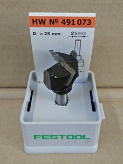 Festool HW Beschlagbohrer Ø 25x54 5 Schaft 8 mm