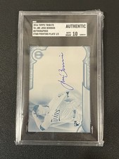 Jose Berrios 2016 Topps Tribute Rookie Auto Printing Plate 1/1 SGC Authentic 