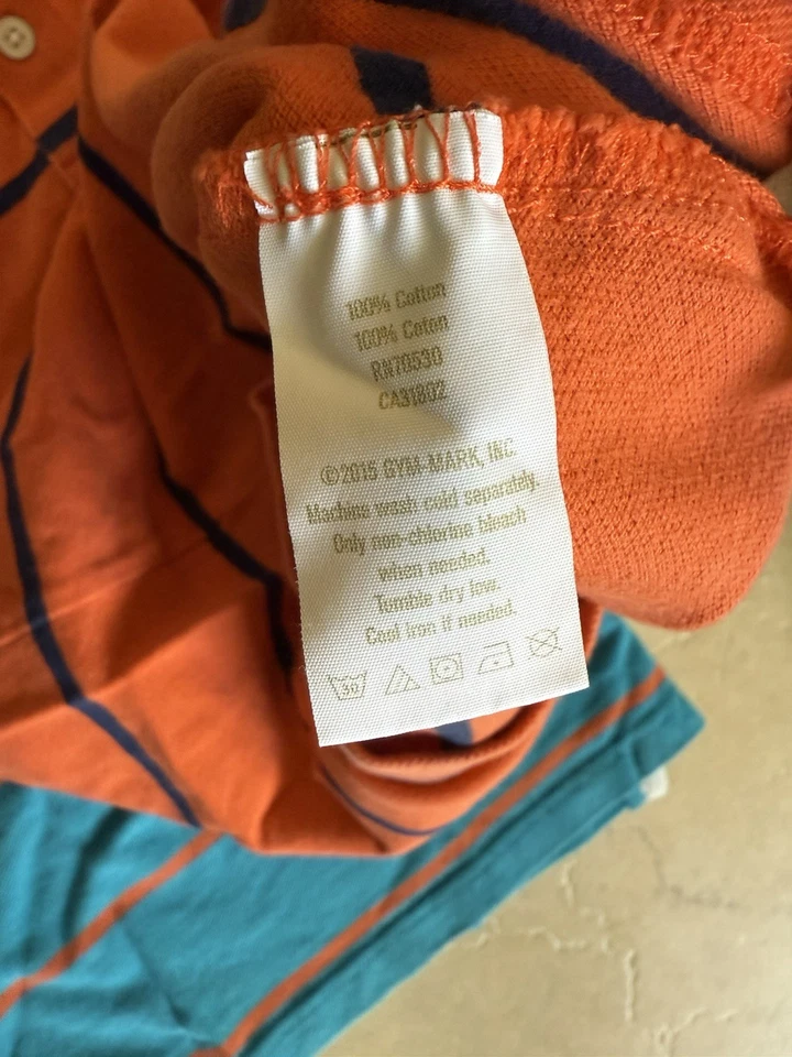 Crazy 8 Boy’s Polo Shirts - Size 8 - Multicolor - Lot of 4 - Cotton - Image 3 of 3