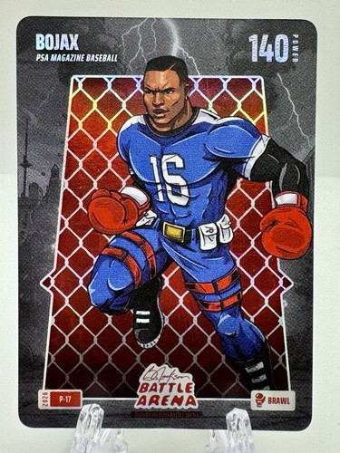 2026 Bo Jackson Battle Arena PSA Magazine Promo P-17 Battlefoil BOJAX Power 140