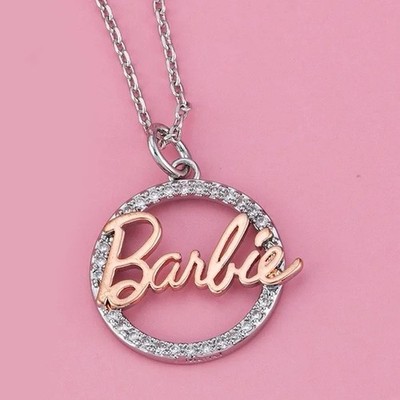 Charmed Aroma Barbie  Official themed Necklace Collection 2H7BM4 Gold Logo