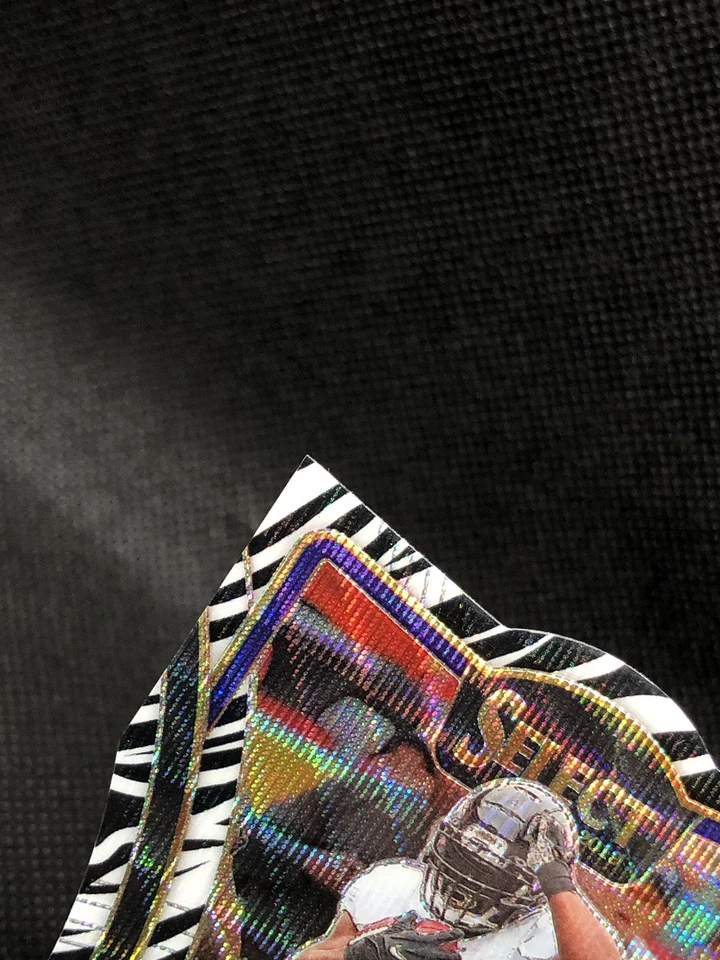 2019 Select Mark Ingram II ZEBRA PRIZM PREMIER LEVEL Die-Cut SSP CASE HIT 159 🦓 - Image 4 of 4