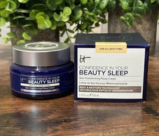 IT Cosmetics Confidence in Your Beauty Sleep Night Cream 2 oz / 60 ml – New