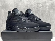 Nike Air Jordan 4 Retro Black Cat 2025 FV5029-010 Men's Size 7-12