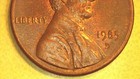 1985 D Lincoln Memorial Cent with a D/D Mint Mark (A360) — photo 3