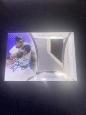 2017 Topps Diamond Icons  Auto - Frank Thomas Patch Autograph /10