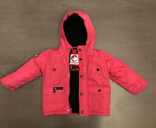 CANADA Weather Gear Girls Coat/Jacket Snap Up Full Zip Pink Size 24M