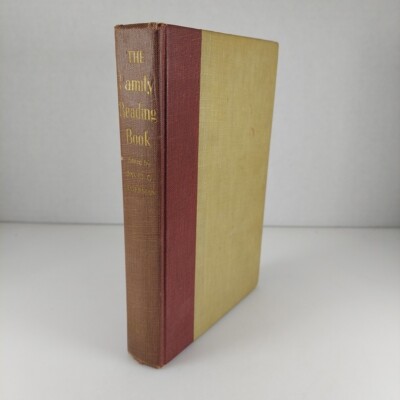 The Family Reading Book David G Legerman 1952 Family Reading Club HC 