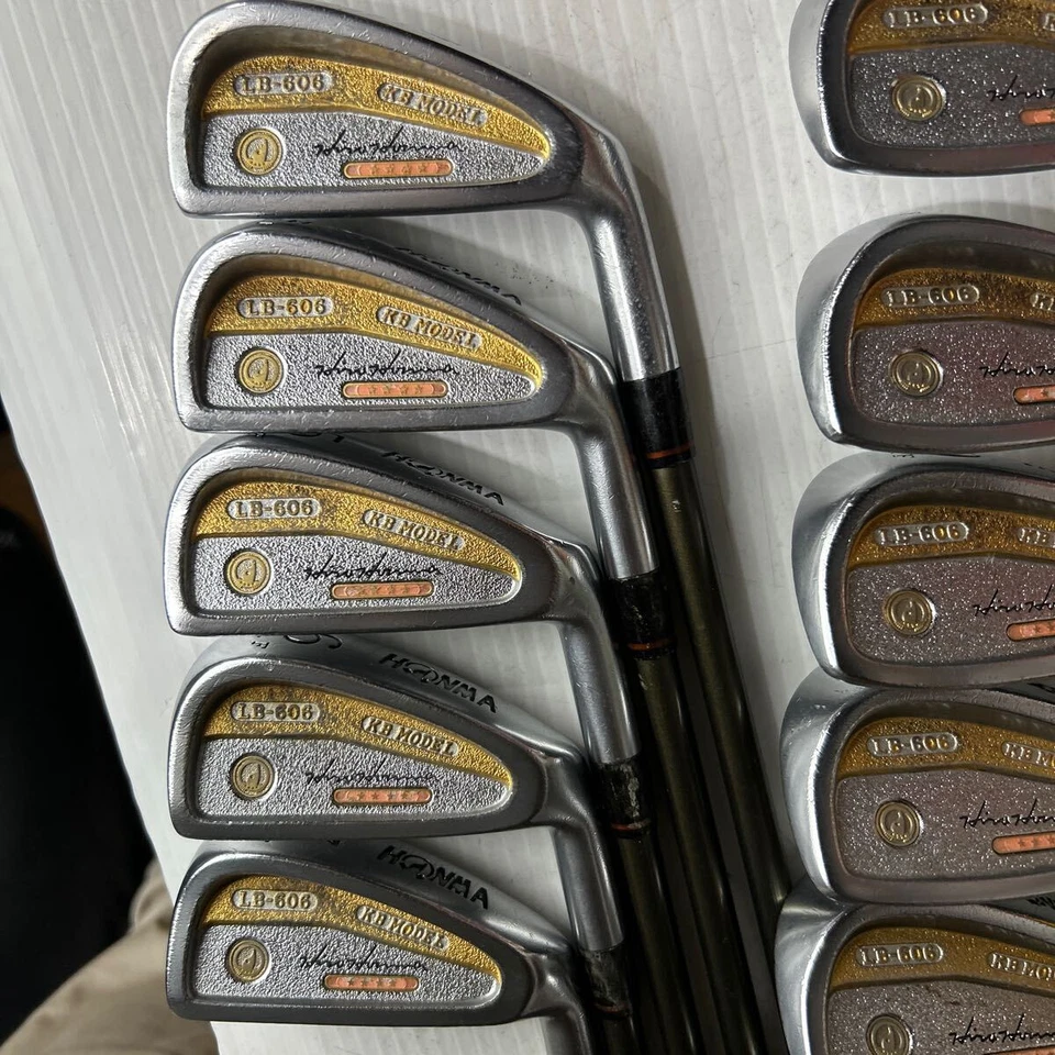 HIRO HONMA LB-606 KB MODEL 4 Star 3~12.SW 11-piece set R2 HONMA - Image 2 of 4