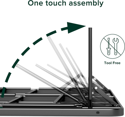 Smartbase Heavy Duty Mattress Foundation, 16 Inch Metal Platform Bed Frame, No B - Picture 4 of 8
