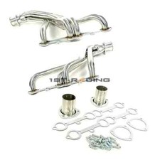 Pair Exhaust Manifold For 66-1987 Chevy Gmc Sbc C10 C20 K10 K20 305 327 350 383