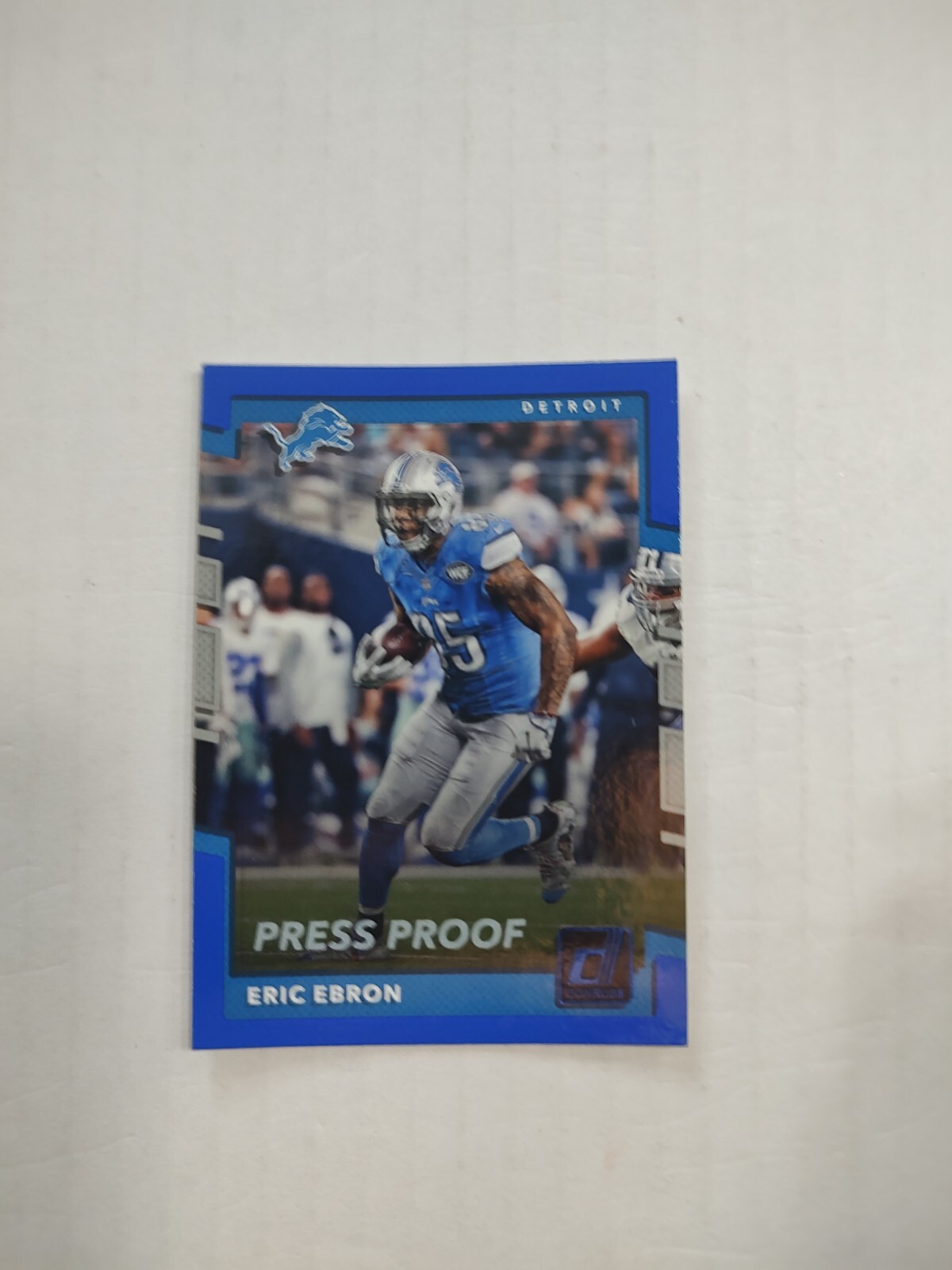 2017 Panini Donruss Blue Press Proof Eric Ebron #55 (PWE)(02)