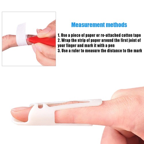 Finger Splint Mallet Brace Finger Support Immobilizer Joint Protector Sleeves - Picture 7 of 18