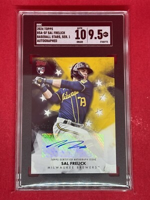 2024 Topps Series 1 - Baseball Stars Autographs Sal Frelick