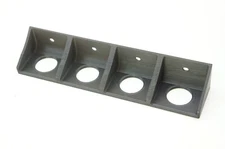 R8 Collet Rack Holder *Holds 4 Collets* R-8 | Screw Wall Mount