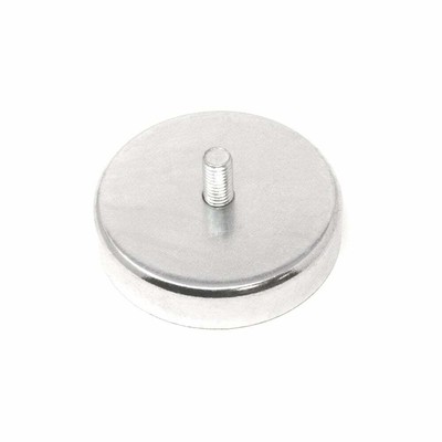 80 mm dia x 18mm dicker Ferrite Pot Magnet mit M10 Externe Thread (Pack von 1)