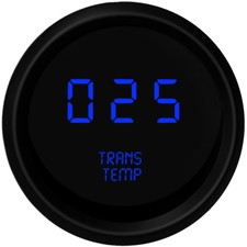 2 116 Digital Transmission Temp Gauge Blue Leds Black Bezel Lifetime Warranty 2 116 Digital Transmission Temp Gauge Blue Leds Black Bezel Lifetime Warranty