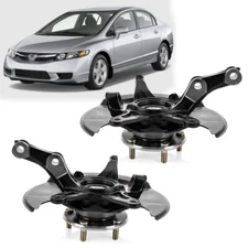 For Honda Civic 2006 2007 2008 2009-2011 Steering Knuckle and Wheel Hub Bearing