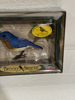 Takara Breezy Singers Motion-Activated Eastern Bluebird (2003) | eBay