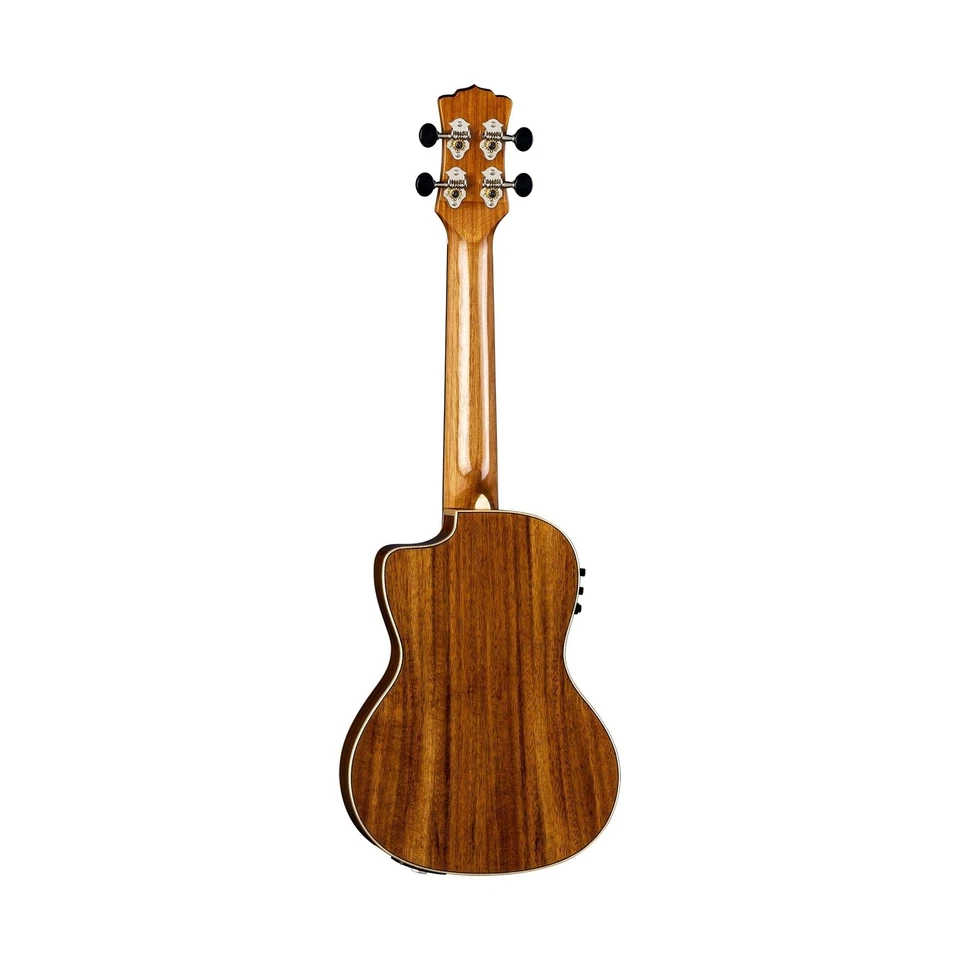 Luna Guitars Vista Deer, 4-String Concert Acoustic/Electric Ukulele, Right (U... - Image 2 of 4