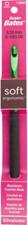 Susan Bates Silvalume Soft Handle Size K- 10 1/2 6.5.mm Crochet Hook