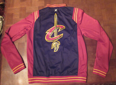 Cleveland Cavaliers NBA basketball warm-up jacket size SMALL