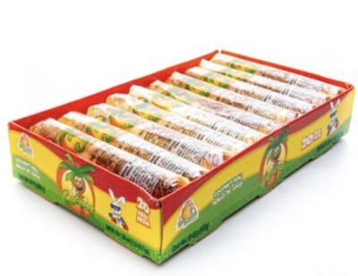 2 X Coconut Milk Rolls Mexican Candy - Rollos De Cocada De Leche 20 Pcs Sealed