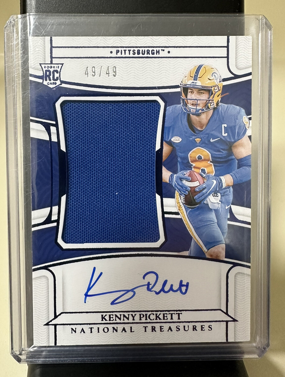 2022 National Treasures Kenny Pickett RPA 49/49 eBay