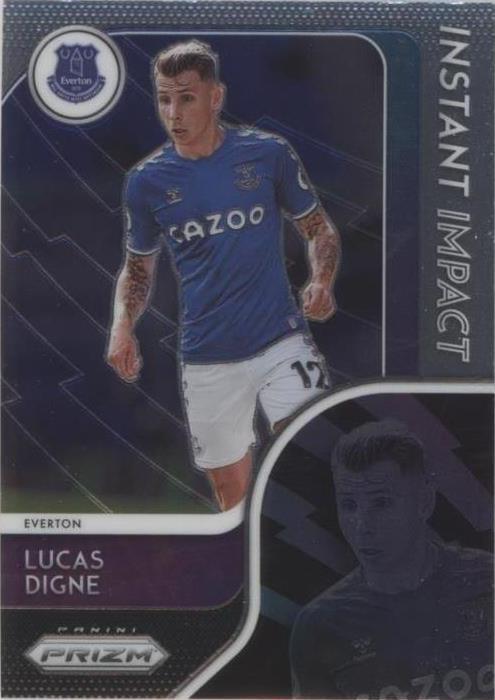 2020-21 Panini Prizm Premier League - Instant Impact Lucas Digne #10 ...