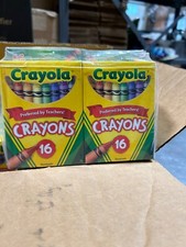 48 Packs Crayola Preferred By Teachers 16 per pack Crayons Nontoxic 52-3016